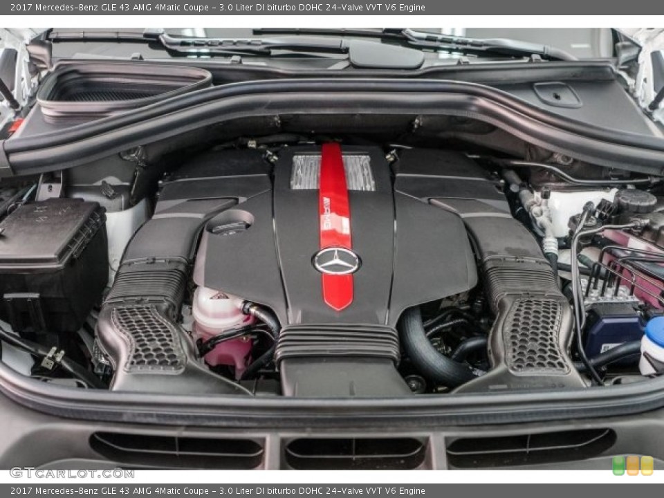 3.0 Liter DI biturbo DOHC 24-Valve VVT V6 Engine for the 2017 Mercedes-Benz GLE #118483392