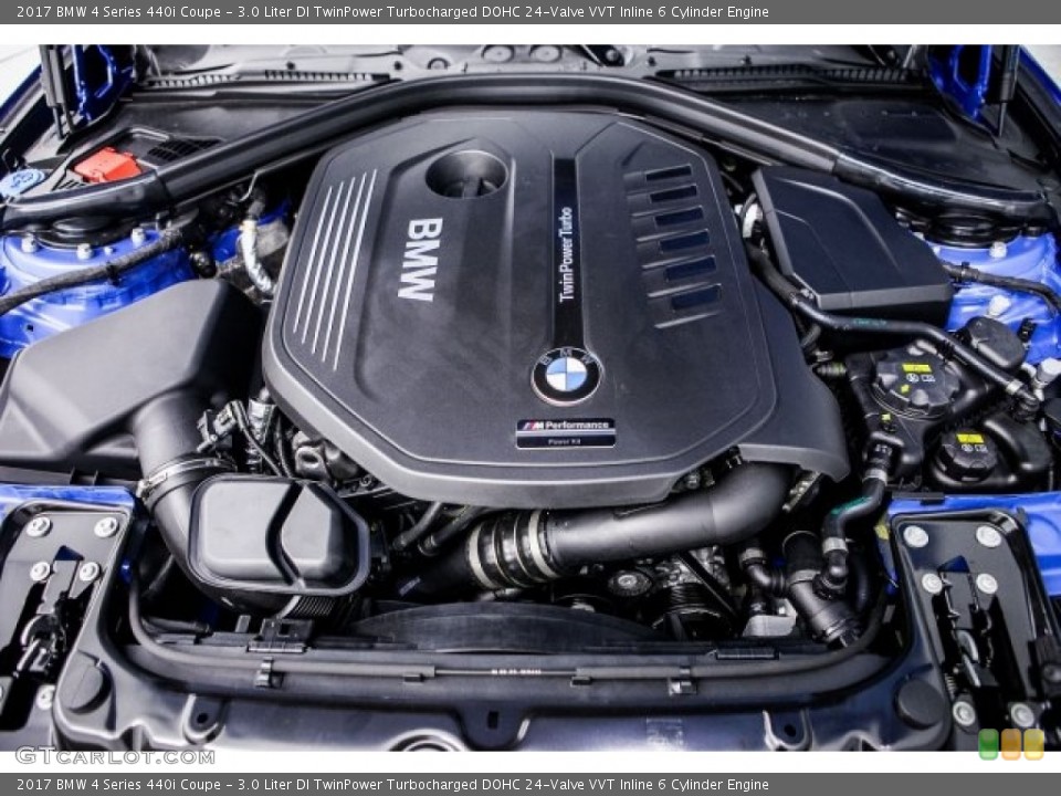 3.0 Liter DI TwinPower Turbocharged DOHC 24-Valve VVT Inline 6 Cylinder Engine for the 2017 BMW 4 Series #118486695