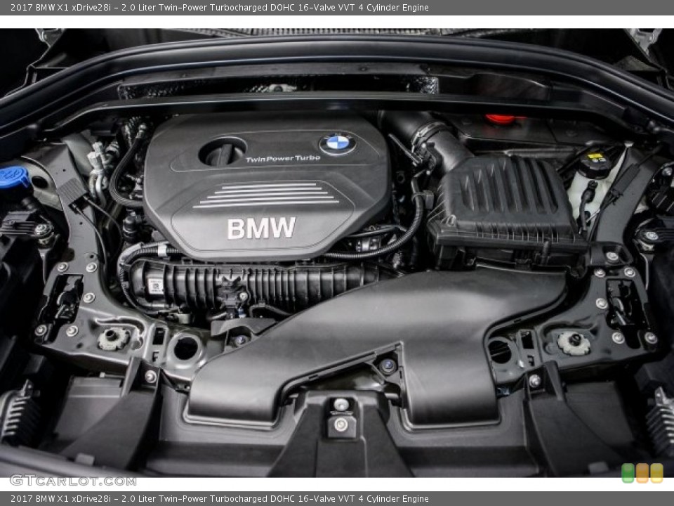 2.0 Liter Twin-Power Turbocharged DOHC 16-Valve VVT 4 Cylinder Engine for the 2017 BMW X1 #118487139