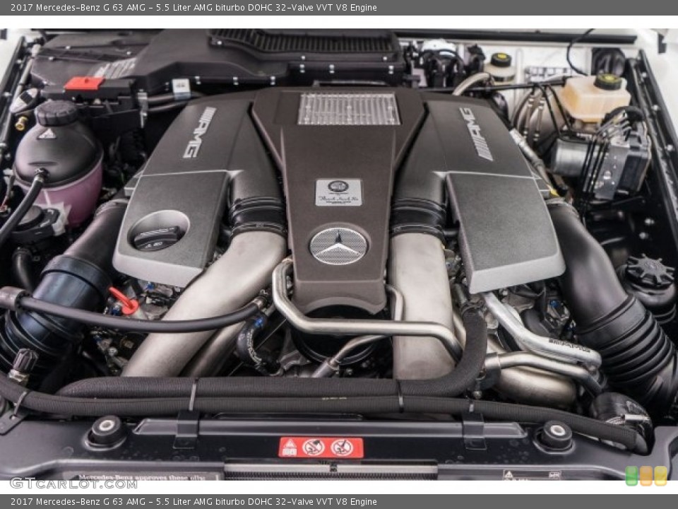 5.5 Liter AMG biturbo DOHC 32-Valve VVT V8 Engine for the 2017 Mercedes-Benz G #118568865