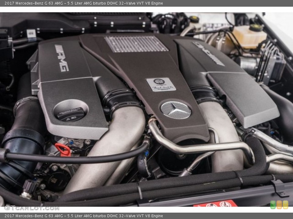 5.5 Liter AMG biturbo DOHC 32-Valve VVT V8 Engine for the 2017 Mercedes-Benz G #118569122