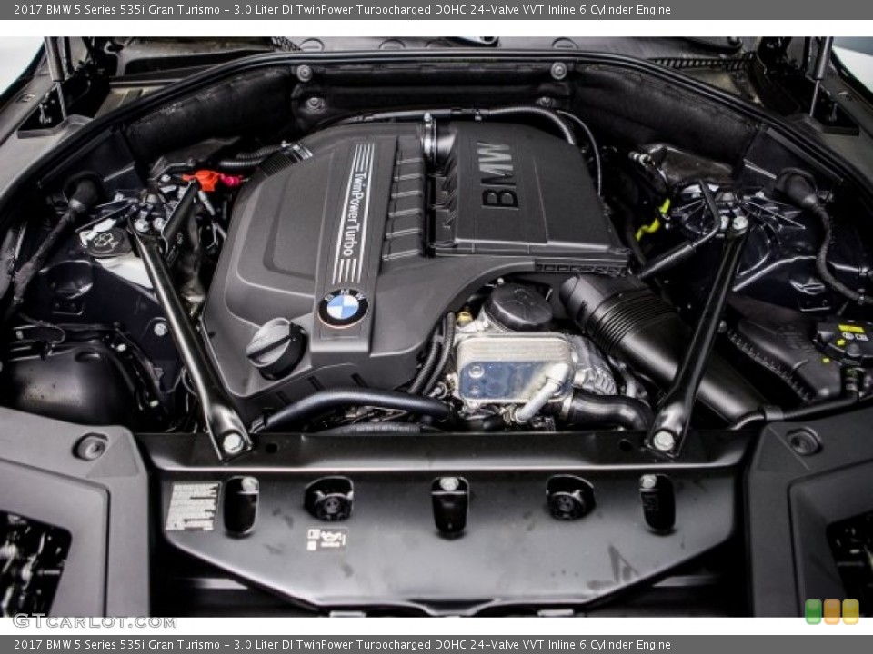 3.0 Liter DI TwinPower Turbocharged DOHC 24-Valve VVT Inline 6 Cylinder Engine for the 2017 BMW 5 Series #118590034