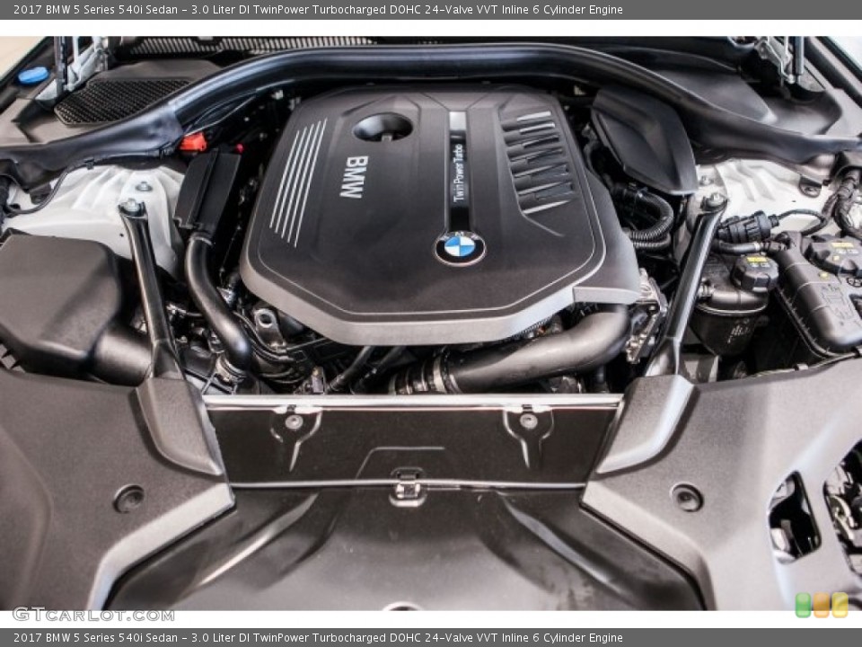 3.0 Liter DI TwinPower Turbocharged DOHC 24-Valve VVT Inline 6 Cylinder Engine for the 2017 BMW 5 Series #118654103