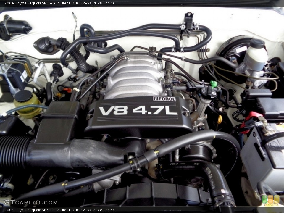 4.7 Liter DOHC 32-Valve V8 Engine for the 2004 Toyota Sequoia #118663938
