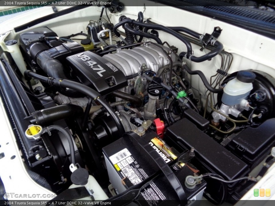4.7 Liter DOHC 32-Valve V8 Engine for the 2004 Toyota Sequoia #118665282