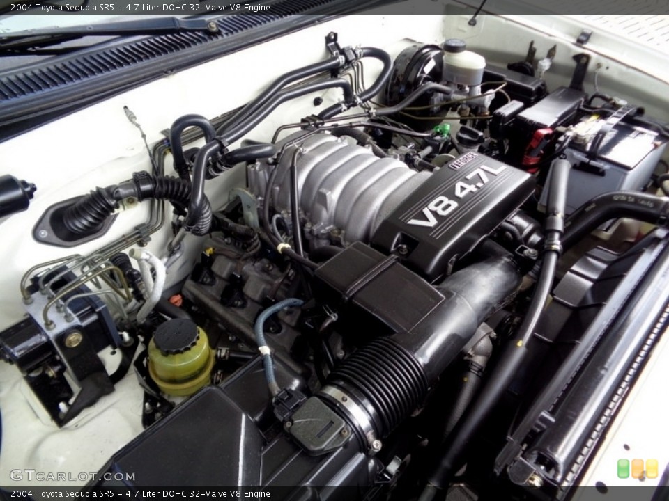 4.7 Liter DOHC 32-Valve V8 Engine for the 2004 Toyota Sequoia #118665336