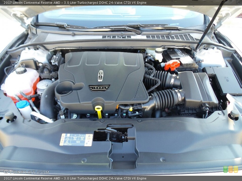3.0 Liter Turbocharged DOHC 24-Valve GTDI V6 Engine for the 2017 Lincoln Continental #118686900