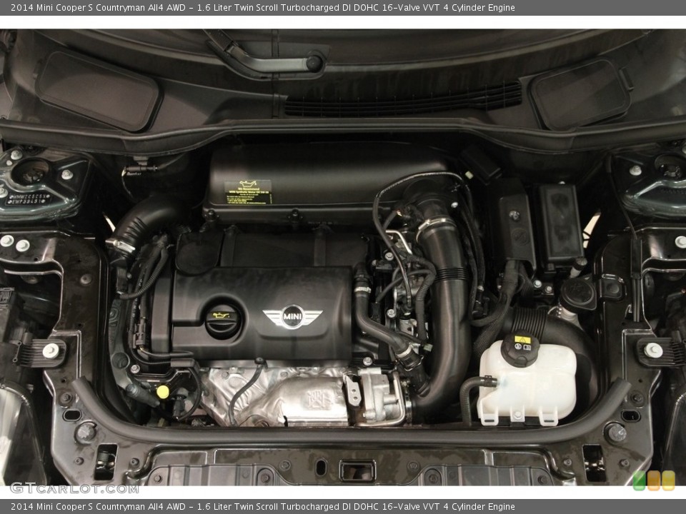 1.6 Liter Twin Scroll Turbocharged DI DOHC 16-Valve VVT 4 Cylinder Engine for the 2014 Mini Cooper #118687776