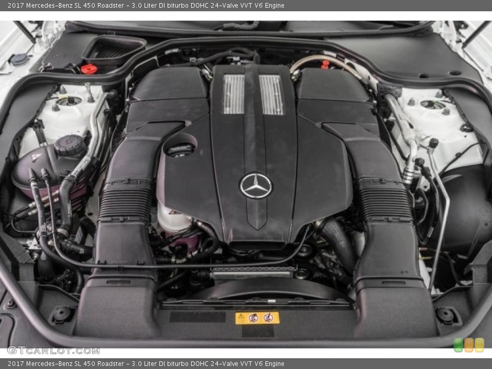 3.0 Liter DI biturbo DOHC 24-Valve VVT V6 Engine for the 2017 Mercedes-Benz SL #118705377