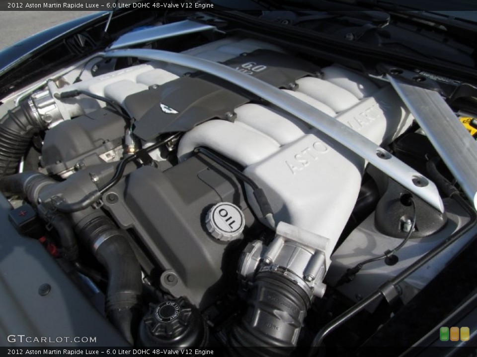 6.0 Liter DOHC 48-Valve V12 Engine for the 2012 Aston Martin Rapide #118725789