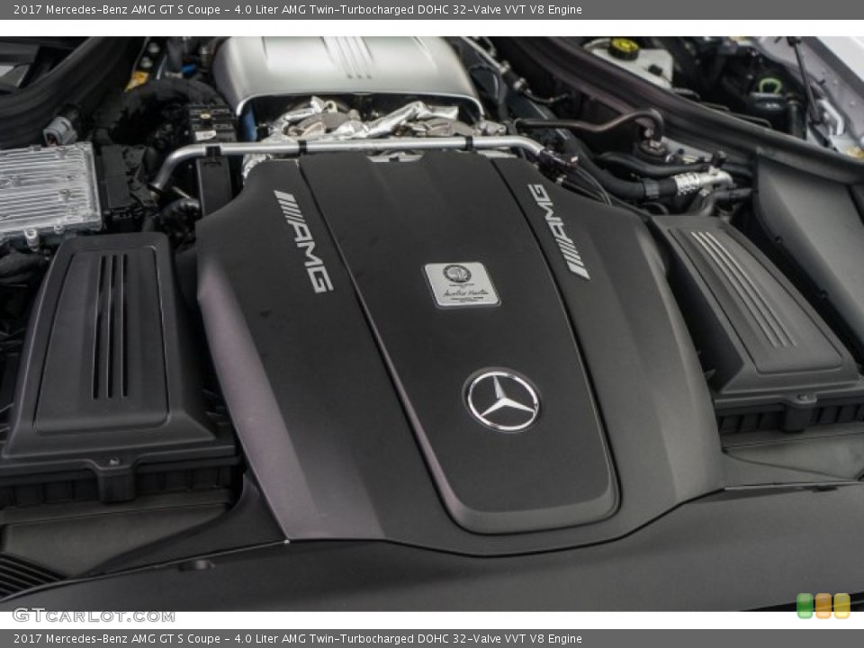 4.0 Liter AMG Twin-Turbocharged DOHC 32-Valve VVT V8 Engine for the 2017 Mercedes-Benz AMG GT #118726695