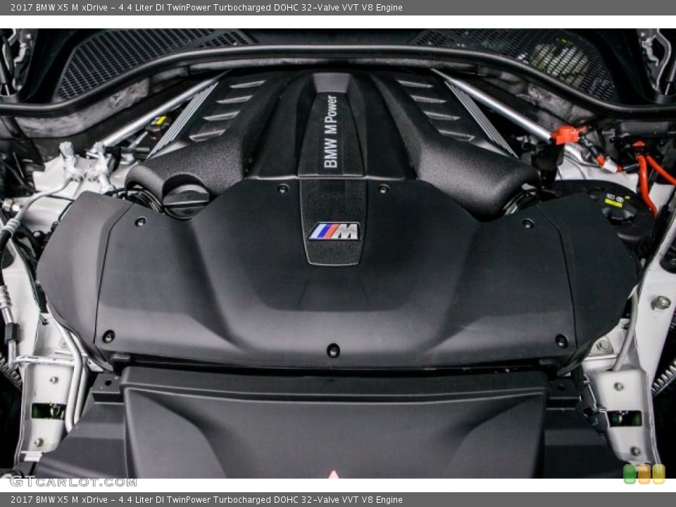 4.4 Liter DI TwinPower Turbocharged DOHC 32-Valve VVT V8 Engine for the 2017 BMW X5 M #118730010