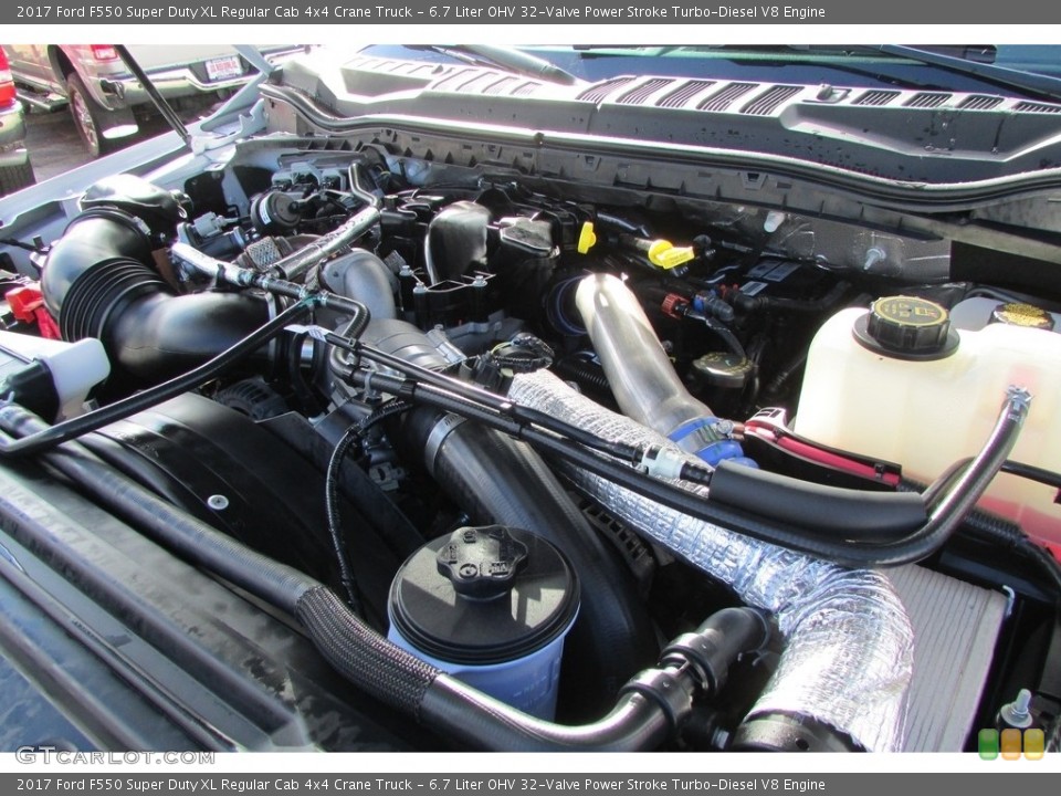6.7 Liter OHV 32-Valve Power Stroke Turbo-Diesel V8 Engine for the 2017 Ford F550 Super Duty #118731399