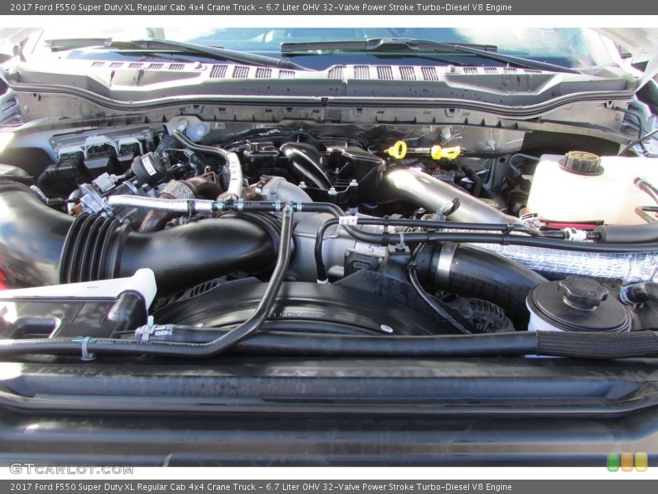 6.7 Liter OHV 32-Valve Power Stroke Turbo-Diesel V8 Engine for the 2017 Ford F550 Super Duty #118731405