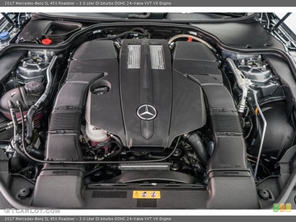 3.0 Liter DI biturbo DOHC 24-Valve VVT V6 Engine for the 2017 Mercedes-Benz SL #118734690