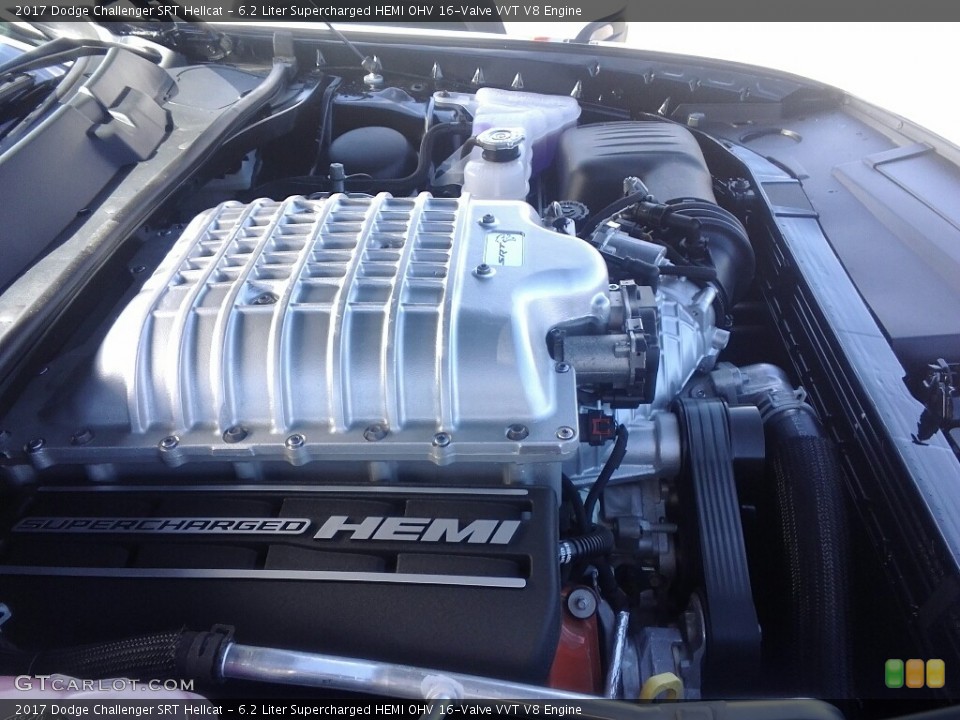 6.2 Liter Supercharged HEMI OHV 16-Valve VVT V8 Engine for the 2017 Dodge Challenger #118750009