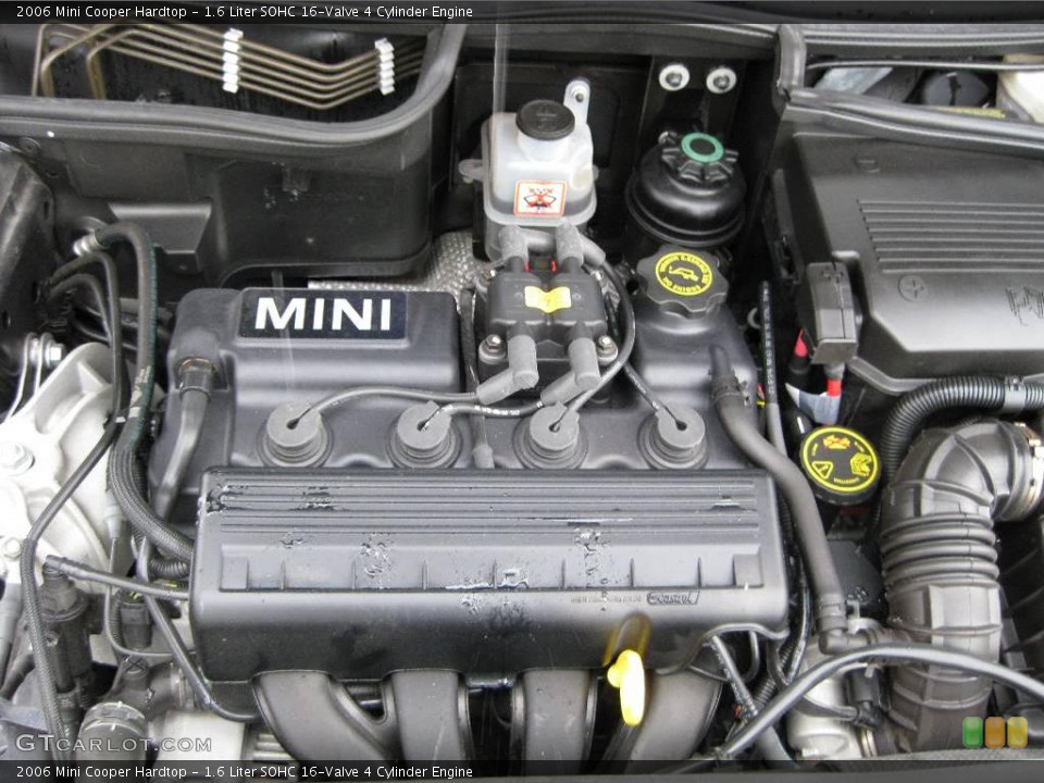 1.6 Liter SOHC 16-Valve 4 Cylinder Engine for the 2006 Mini Cooper #11877489