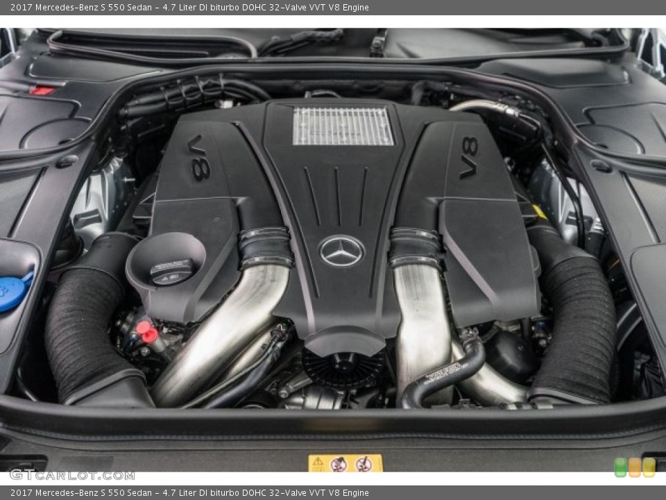 4.7 Liter DI biturbo DOHC 32-Valve VVT V8 Engine for the 2017 Mercedes-Benz S #118787455