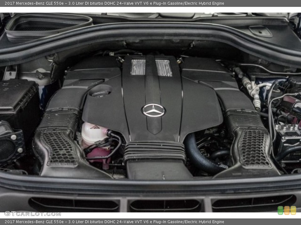 3.0 Liter DI biturbo DOHC 24-Valve VVT V6 e Plug-In Gasoline/Electric Hybrid Engine for the 2017 Mercedes-Benz GLE #118798856