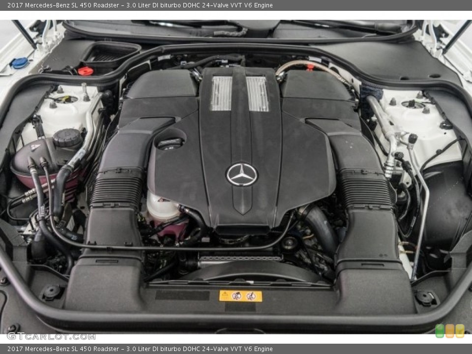 3.0 Liter DI biturbo DOHC 24-Valve VVT V6 Engine for the 2017 Mercedes-Benz SL #118830769