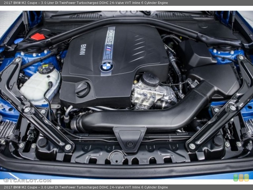 3.0 Liter DI TwinPower Turbocharged DOHC 24-Valve VVT Inline 6 Cylinder Engine for the 2017 BMW M2 #118844848