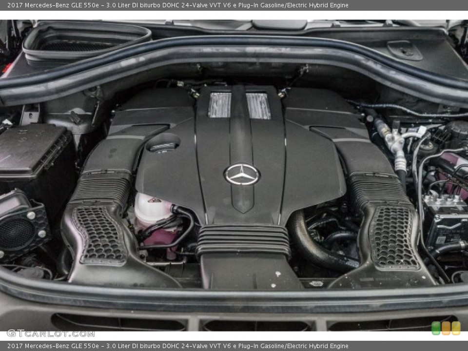 3.0 Liter DI biturbo DOHC 24-Valve VVT V6 e Plug-In Gasoline/Electric Hybrid Engine for the 2017 Mercedes-Benz GLE #118863866