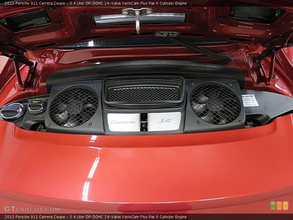 3.4 Liter DFI DOHC 24-Valve VarioCam Plus Flat 6 Cylinder Engine for the 2013 Porsche 911 #118865768