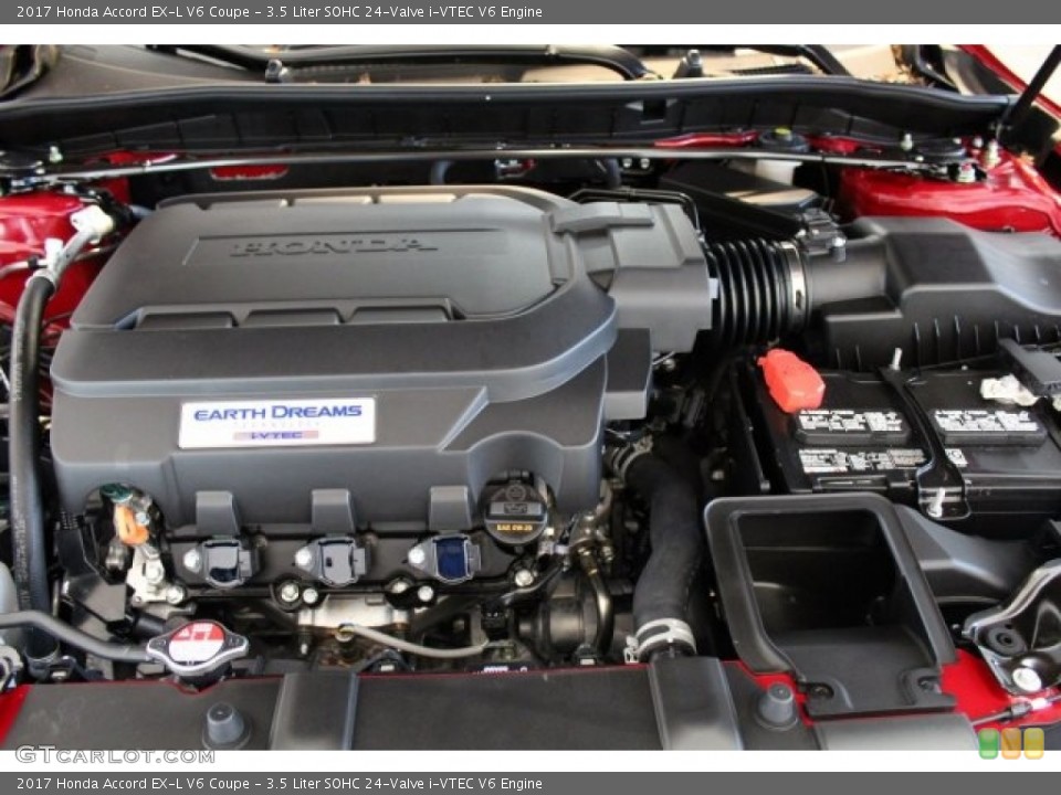 3.5 Liter SOHC 24-Valve i-VTEC V6 2017 Honda Accord Engine