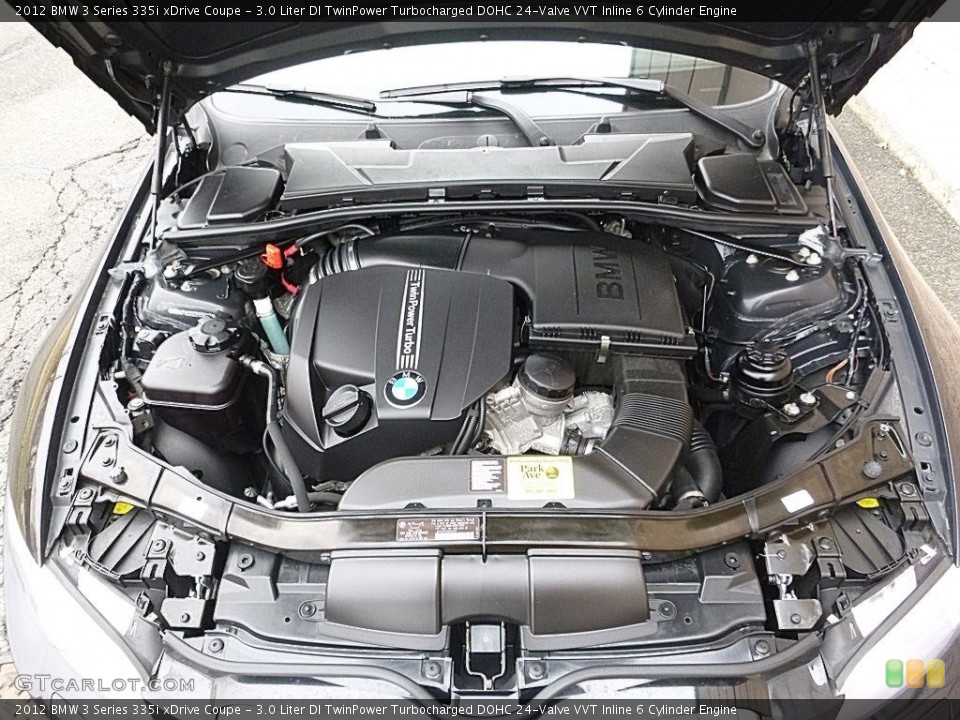 3.0 Liter DI TwinPower Turbocharged DOHC 24-Valve VVT Inline 6 Cylinder Engine for the 2012 BMW 3 Series #118914560