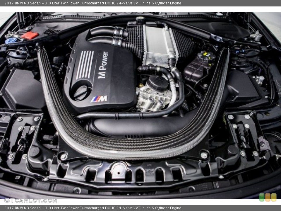 3.0 Liter TwinPower Turbocharged DOHC 24-Valve VVT Inline 6 Cylinder Engine for the 2017 BMW M3 #118923506