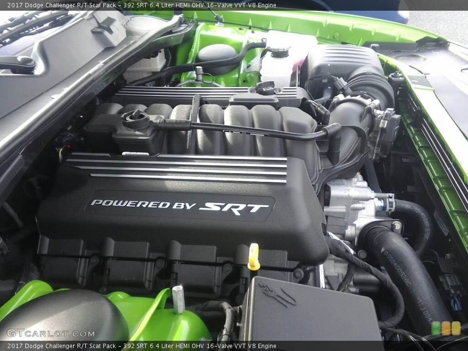 392 SRT 6.4 Liter HEMI OHV 16-Valve VVT V8 Engine for the 2017 Dodge Challenger #118956353