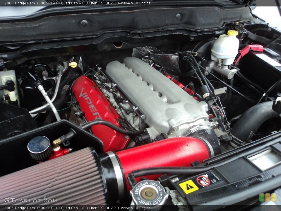 8.3 Liter SRT OHV 20-Valve V10 Engine for the 2005 Dodge Ram 1500 #119007201