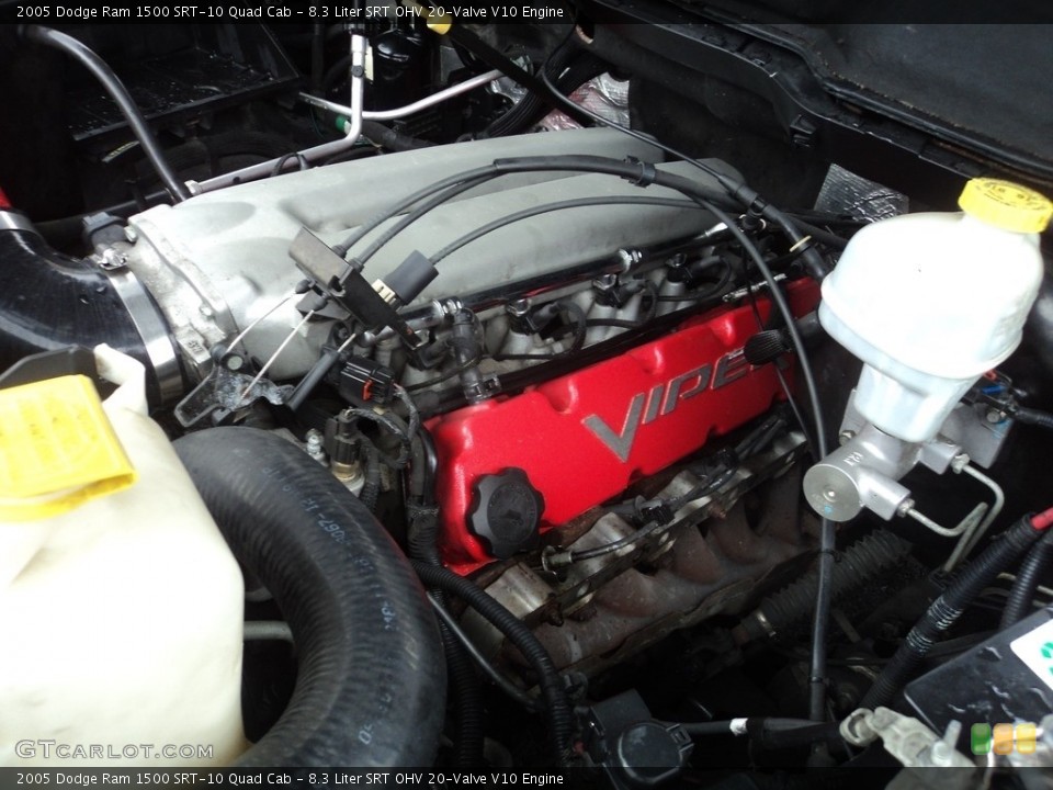 8.3 Liter SRT OHV 20-Valve V10 Engine for the 2005 Dodge Ram 1500 #119007213