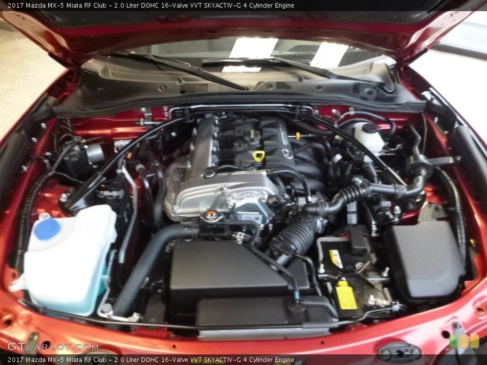 2.0 Liter DOHC 16-Valve VVT SKYACTIV-G 4 Cylinder 2017 Mazda MX-5 Miata RF Engine