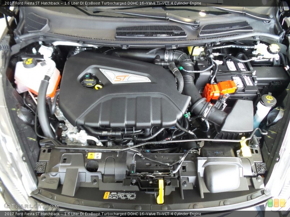 1.6 Liter DI EcoBoost Turbocharged DOHC 16-Valve Ti-VCT 4 Cylinder Engine for the 2017 Ford Fiesta #119032227