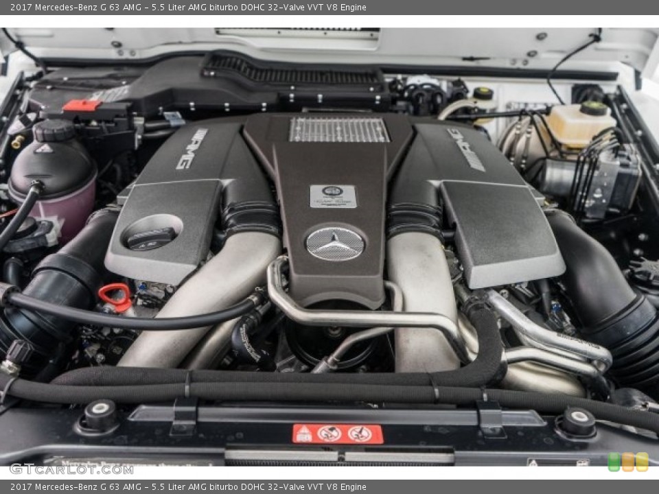 5.5 Liter AMG biturbo DOHC 32-Valve VVT V8 Engine for the 2017 Mercedes-Benz G #119035806