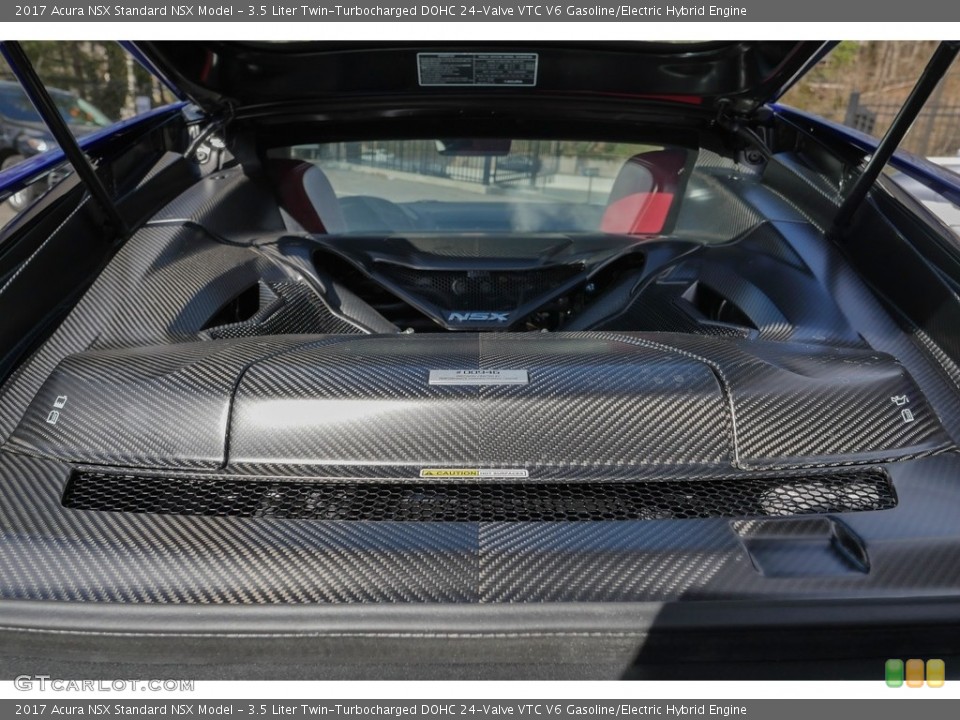 3.5 Liter Twin-Turbocharged DOHC 24-Valve VTC V6 Gasoline/Electric Hybrid Engine for the 2017 Acura NSX #119059295