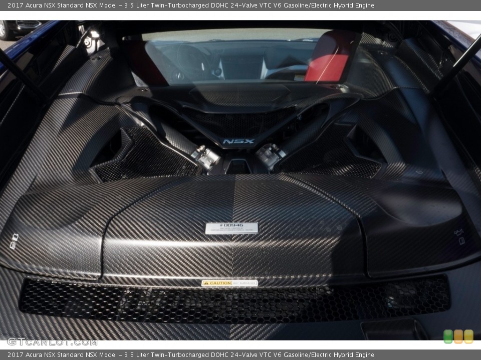 3.5 Liter Twin-Turbocharged DOHC 24-Valve VTC V6 Gasoline/Electric Hybrid Engine for the 2017 Acura NSX #119059322