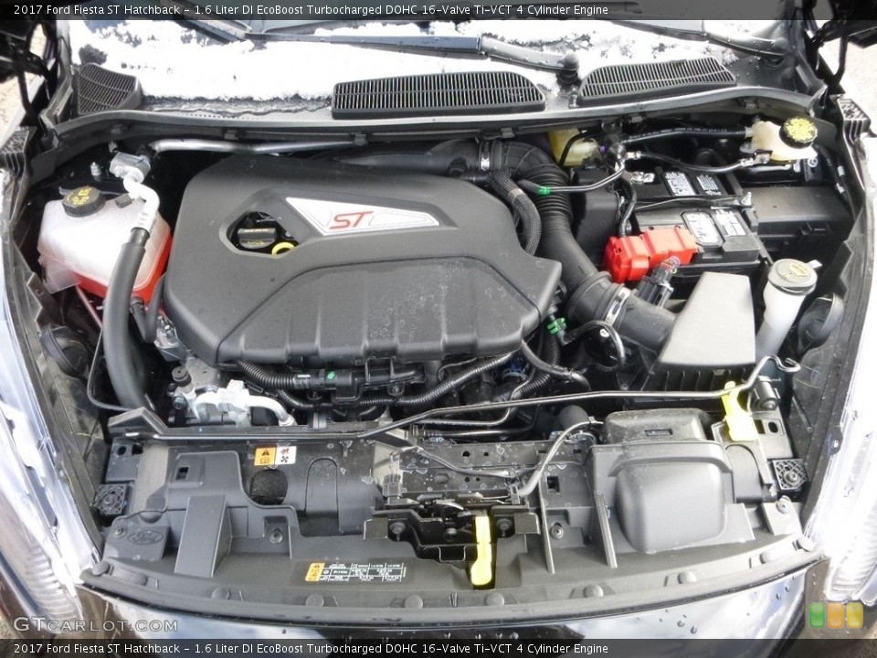 1.6 Liter DI EcoBoost Turbocharged DOHC 16-Valve Ti-VCT 4 Cylinder Engine for the 2017 Ford Fiesta #119071619