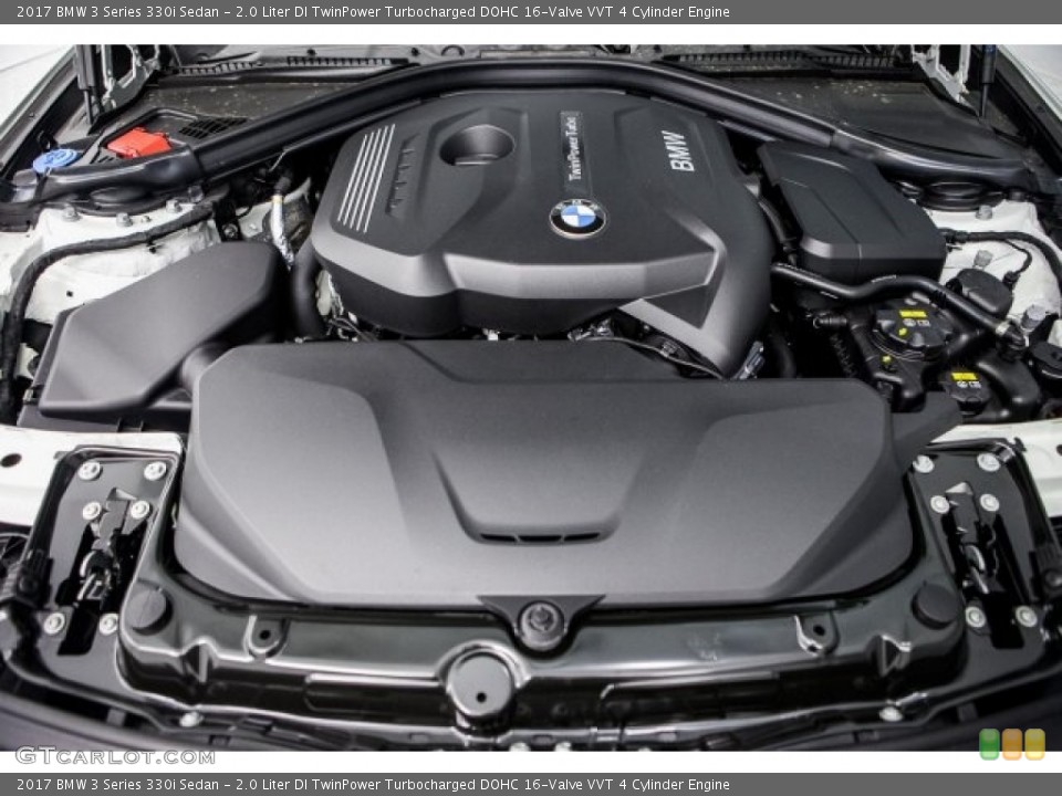 2.0 Liter DI TwinPower Turbocharged DOHC 16-Valve VVT 4 Cylinder Engine for the 2017 BMW 3 Series #119075111