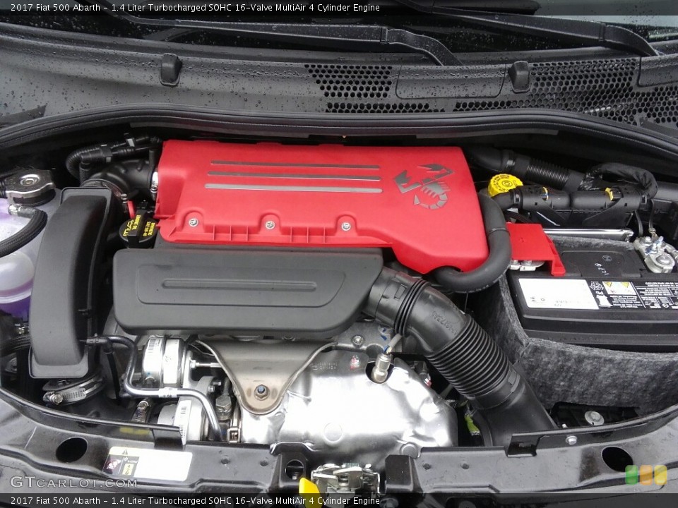 1.4 Liter Turbocharged SOHC 16-Valve MultiAir 4 Cylinder Engine for the 2017 Fiat 500 #119100649