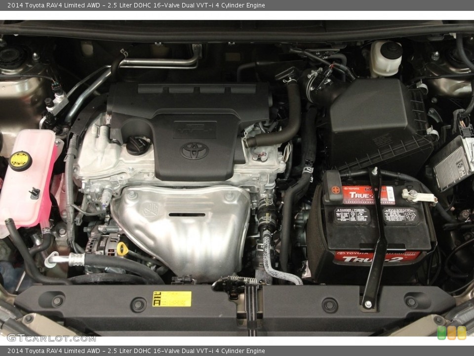 2.5 Liter DOHC 16-Valve Dual VVT-i 4 Cylinder Engine for the 2014 Toyota RAV4 #119151068