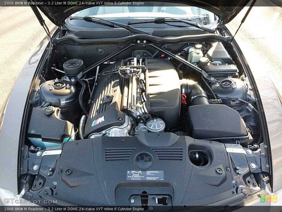 3.2 Liter M DOHC 24-Valve VVT Inline 6 Cylinder 2006 BMW M Engine
