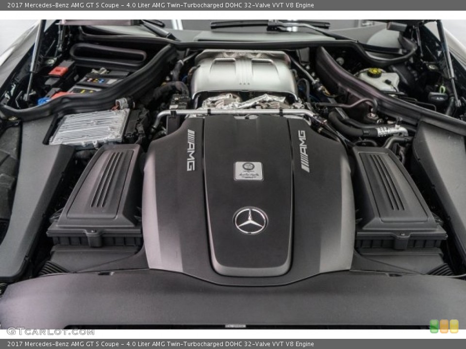 4.0 Liter AMG Twin-Turbocharged DOHC 32-Valve VVT V8 Engine for the 2017 Mercedes-Benz AMG GT #119178158