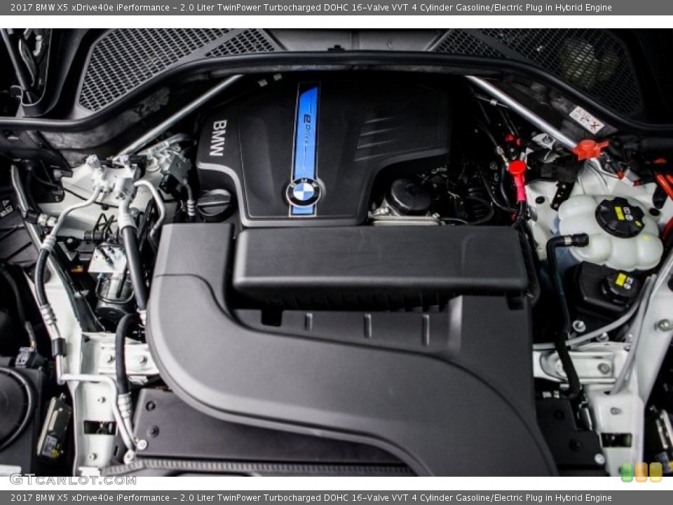 2.0 Liter TwinPower Turbocharged DOHC 16-Valve VVT 4 Cylinder Gasoline/Electric Plug in Hybrid Engine for the 2017 BMW X5 #119195752