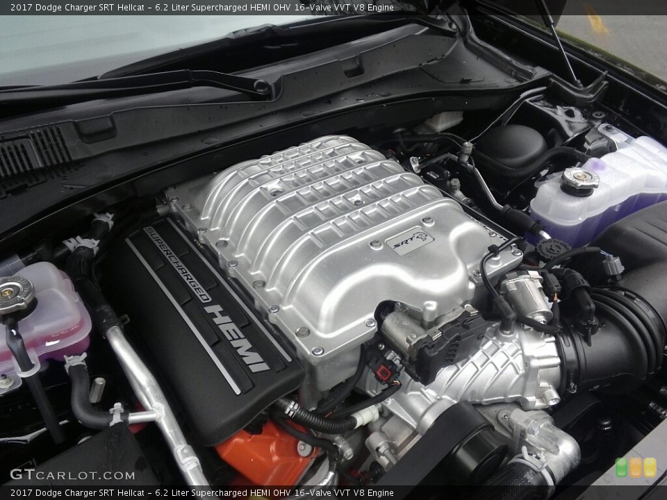6.2 Liter Supercharged HEMI OHV 16-Valve VVT V8 Engine for the 2017 Dodge Charger #119220745