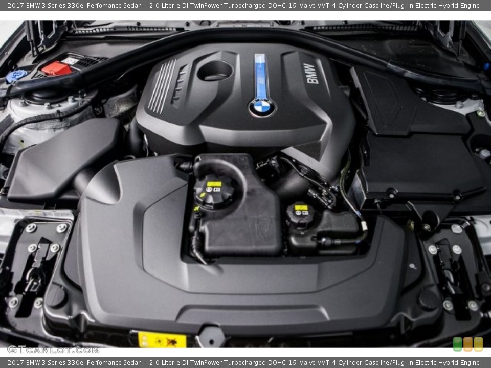 2.0 Liter e DI TwinPower Turbocharged DOHC 16-Valve VVT 4 Cylinder Gasoline/Plug-in Electric Hybrid Engine for the 2017 BMW 3 Series #119314652