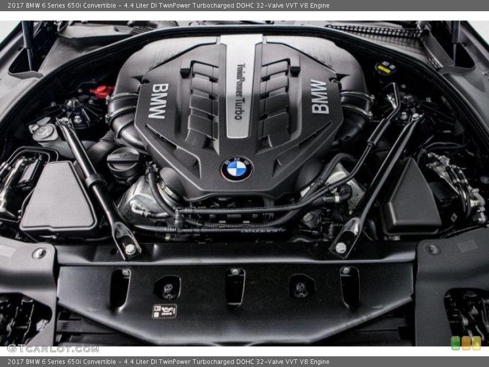 4.4 Liter DI TwinPower Turbocharged DOHC 32-Valve VVT V8 Engine for the 2017 BMW 6 Series #119316272