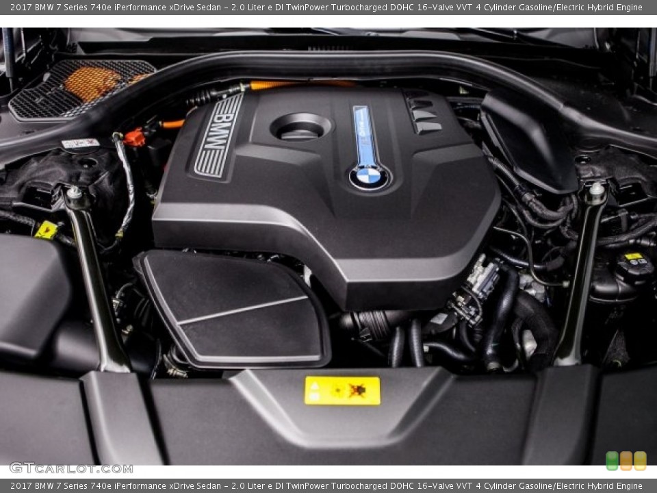 2.0 Liter e DI TwinPower Turbocharged DOHC 16-Valve VVT 4 Cylinder Gasoline/Electric Hybrid Engine for the 2017 BMW 7 Series #119325688