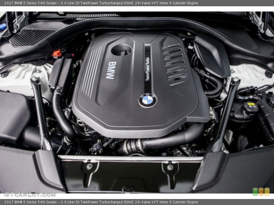 3.0 Liter DI TwinPower Turbocharged DOHC 24-Valve VVT Inline 6 Cylinder Engine for the 2017 BMW 5 Series #119325901